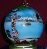 inner hand painted Christmas Ornament