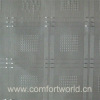 White Jacquard Curtain Fabric