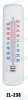 In/OutDoor And Garden Thermometer-Plastic&metal