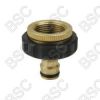 Brass tap adaptor