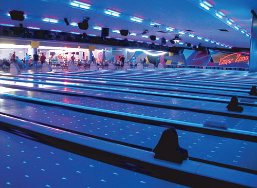 bowling synthetic lane