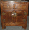 Antique Elm wooden cabinet