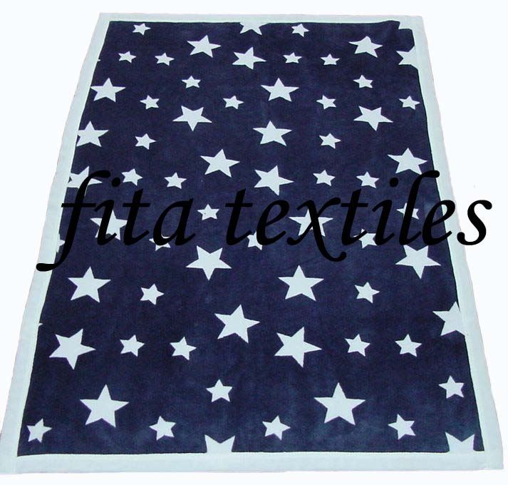 printed cotton blanket