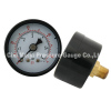 Black Steel Case Pressure Gauge