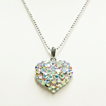 AB RHINESTONE HEAT NECKLACE