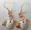 SNOWMAN EARRING