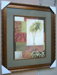 Coconut Tree Framed Art