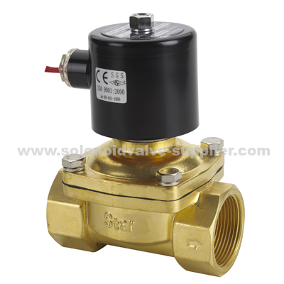 2 way brass Normally closed IP54 gas air oil vacuum Pneumatic solenoid valve