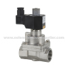 2 way SUS Steam Piston pilot operated pneumatic diesel solenoid valve