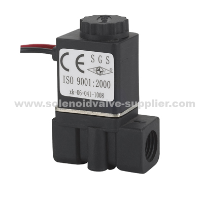 RSO MINI 2 WAY BRASS PLASTIC WATER SOLENOID VALVE G1/8