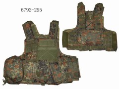 tactical germany wood land vest