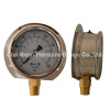 LIQUID FILLED PRESSURE GAUGE WITH FLANGE