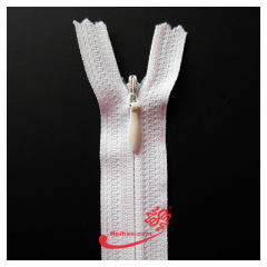 Invisible zipper normal tape