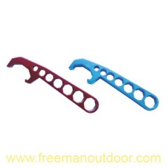 aluminium multi function bottle opener