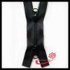 Plastic zipper two way