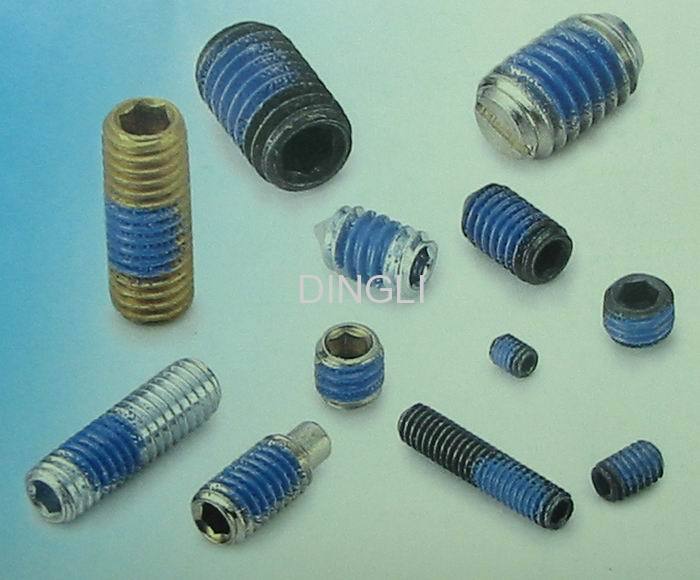 Locking set screw Holding screw