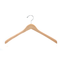 Wooden Jacket Hangers WJH070 (Natural)