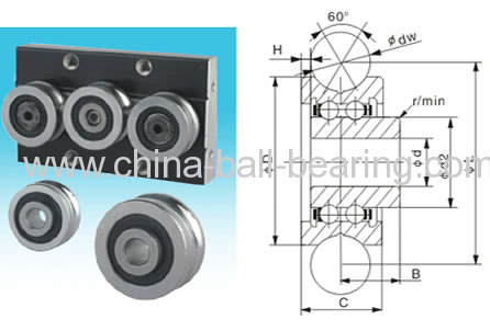 Track Roller Bearing (SG Series Line Track Rollers Earing)