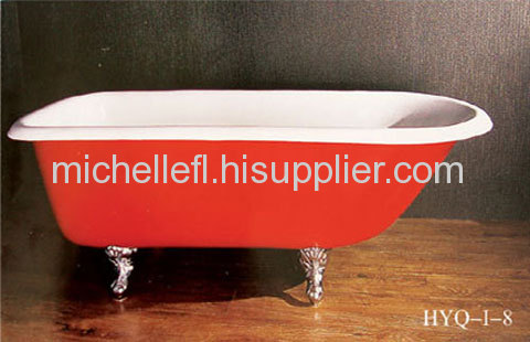 supply cast iron bathtub HYQ-1-8