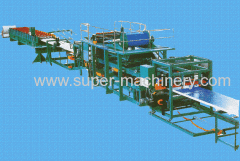 EPS/ROCK WOOL sandwich panel production line