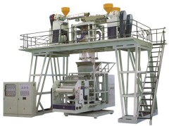 Blown-down 3-layer co-extrusion film production line