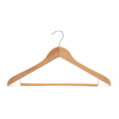 Wooden Suit Hangers WSH107 (Natural)