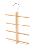 Wooden Tie&Belt Hangers WTBH063 (Natural)