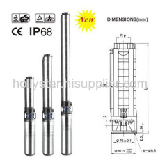 Multistage Submersible Pump