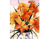 flower oil painting