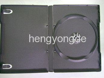 14mm Single Black DVD Case