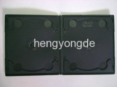 7mm Double Black Square DVD Case