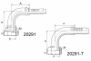 90°Metric Female Flat Seat