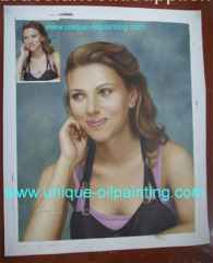 High Quality & Handmade Portrait Oil Painting From Photo