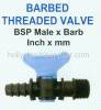 BARBED THREADED VALVE