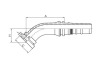 45°SAE Flange 9000 PSL ISO 12151-3-SAE J516