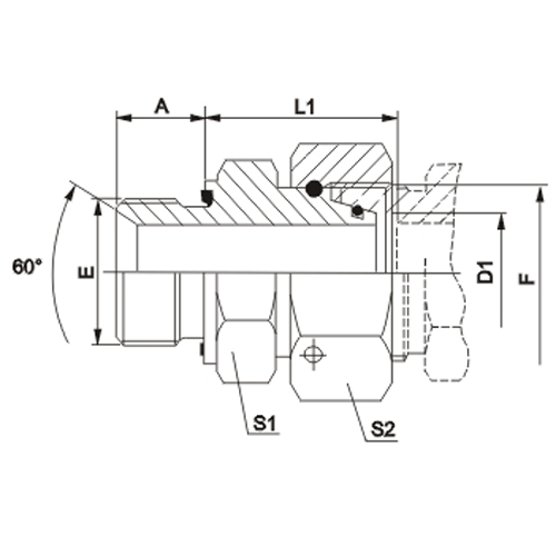 Metric Thread With Captive Seal