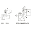 90°Elbow Reducer Tube Adaptor