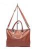 Shiny Synthetic Leather Handbag