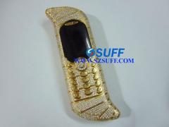 Gold luxury Diamond GSM Mobile Phone