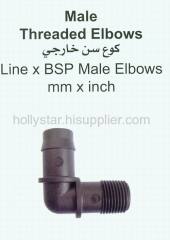 Male Threaded Elbow