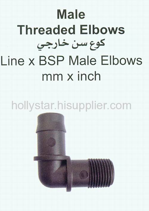 Male Threaded Elbow