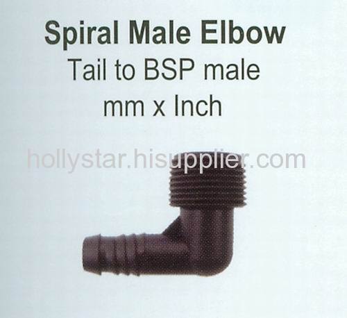 Spiral Male Elbow