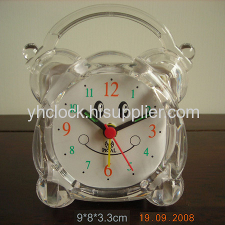 PVC alarm clock