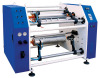 Stretch film rewinding machine