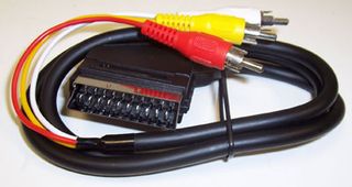 Scart Plug To 3 RCA Plug