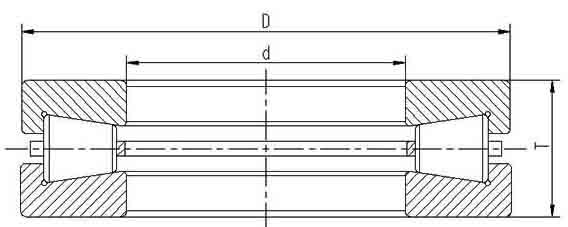 T135 Thrust Tapered Roller Bearing