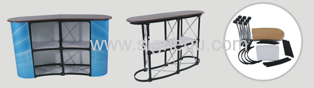 Sales Table Round Pole