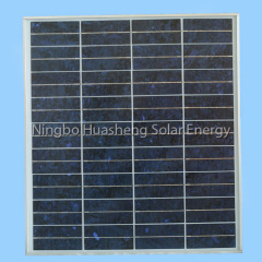 poly solar panel-50w (TUV,UL,CE,ISO.NRE)