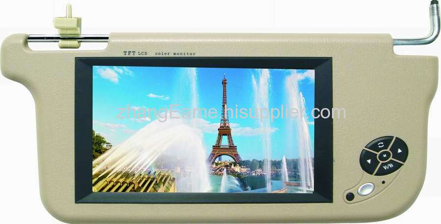 CAR TFT-LCD SUNVISOR MONITOR