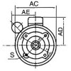 B14 Type Flange Mounting Form